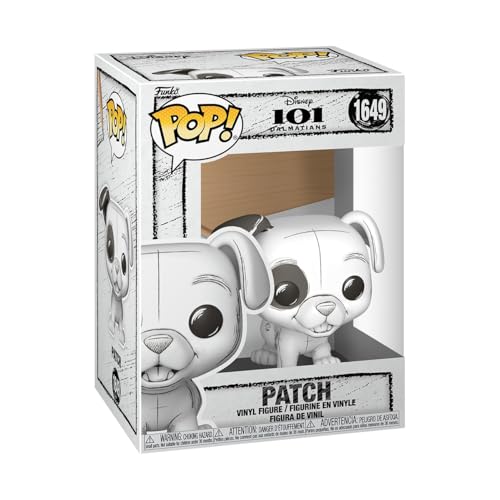 Funko Pop! Disney: Sketched - 101 Dalmations - Patch​ - Figurine en Vinyle à Collectionner - Idée de Cadeau - Produits Officiels - Cartoon Fans