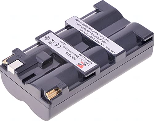 Tensione: 7.2 V Batteria T6 Power per SONY GV-D300, Li-Ion, 7,2 V, 2600 mAh (18,7 Wh), grigio