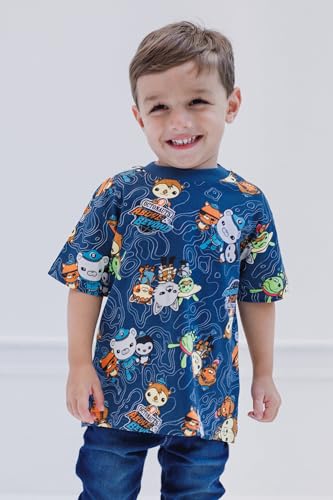 OCTONAUTS Peso Captain Barnacles Tweak 2 Pack T-Shirts Toddler