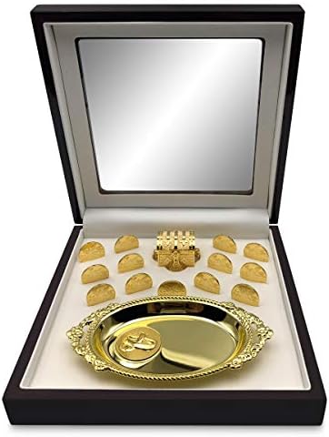 Wedding Unity Coins – Deluxe Handmade Wedding Coins With Beautiful Display Box – Traditional Wedding Keepsake Arras – Elegant Matrimonial Decorative Box with 13 Piece Coin Set (Virgen)