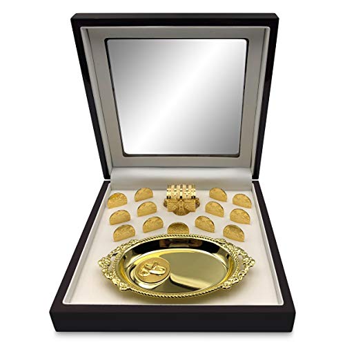 Wedding Unity Coins – Deluxe Handmade Wedding Coins With Beautiful Display Box – Traditional Wedding Keepsake Arras – Elegant Matrimonial Decorative Box With 13 Piece Coin Set (Virgen) #TOP4