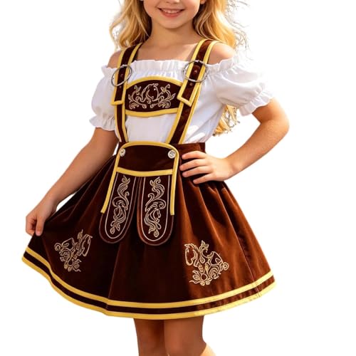 Vestido midi para niños ideal para recreaciones medievales y obras de teatro escolar