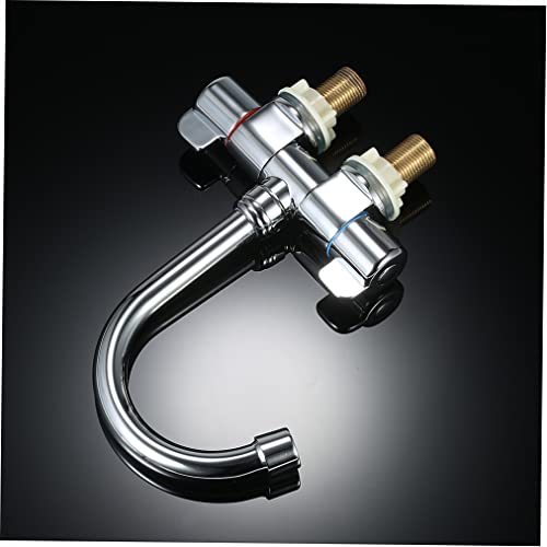 Torneira Foldable RV torneira torneira de cozinha com dois punhos/torneira de cozinha RV torneira de