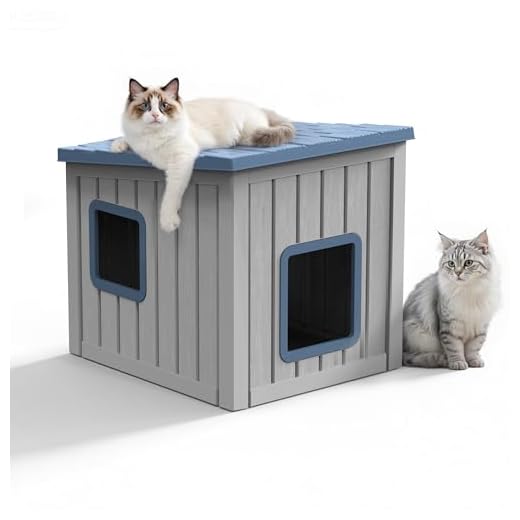 PatioZen Durable Slanted Top Cat Bed
