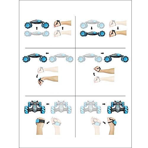 PETRLOY 42CM Grande RC Stunt Cars ad alta velocità...