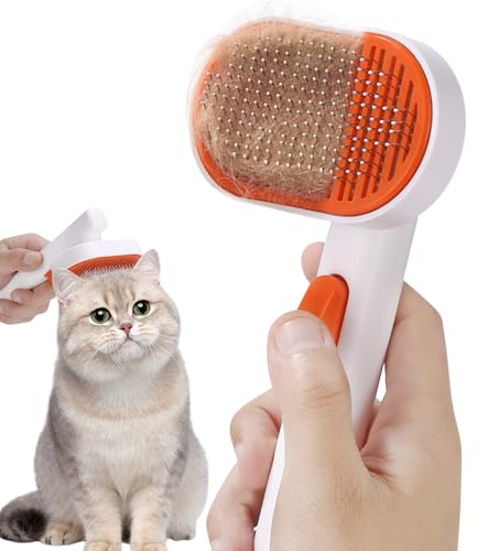 Cexovo katzenbürste Langhaar und Kurzhaar Katzen Bürste Katzenhaarbürste Fellbürste Katze Katzenbürste Langhaar und Katzenbürste kurzhaar...