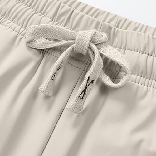 Men's Sweatpants with Zipper Pockets, Lightweight Quick Dry Casual Pants Elastic Waist Athletic Joggers Pants for Men4