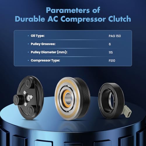 Image of ECCPP AC Compressor Clutch 2005-2006 for Ford for F-150 E-150 4.6L 5.4L