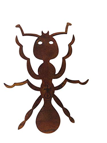 Gerry Gartendeko Ameise mit Dorn Baumtier Metall Rost Deko
