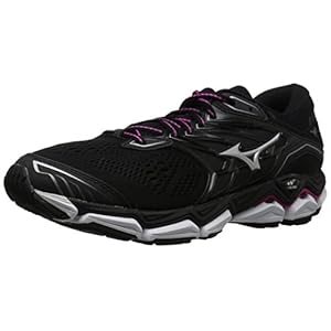 Mizuno-Womens-Wave-Horizon-2-Running-Shoe Mizuno Women's Wave Horizon 2 Running Shoe, Black/Athena, 6 B US
