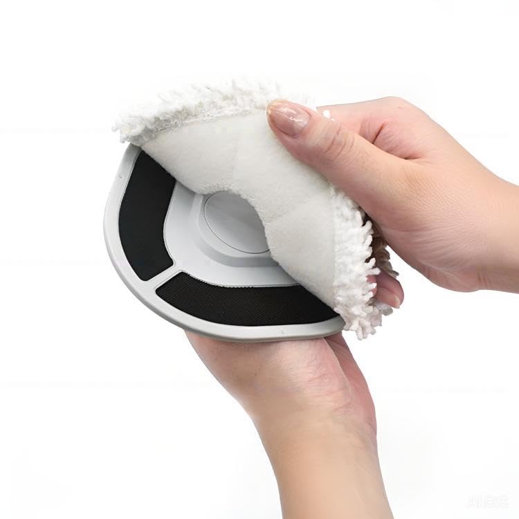 Image of Keyisha Premium Mop Pads for Robot Vacuum(White) (Compatible with: Freo Z Ultra | Freo X Ultra | Freo)