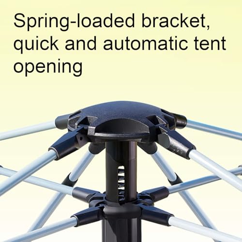 Carpa para camping multifuncional con doble puerta y ventana miniatura 4