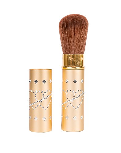 Dream Maker® Retractable Face Powder Makeup Brush (Peach)