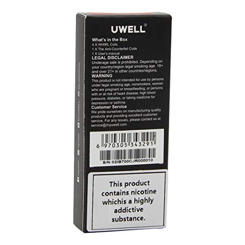 Uwell Whirl Ersatzspulen 1.8 Ohm Core Elektronische Zigarette Vape Spulenköpfe – Bild 8