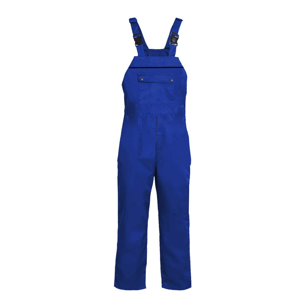 Latzhose, Herren Arbeits Latzhose, 65% Baumwolle, 35% Polyester Tragbar Lose Große Tasche Fabriken, Gebäude, Autoreparaturen Usw,XXL
