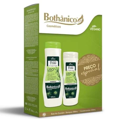 Kit Shampoo e Condicionador Melaço de Cana | Bothânico Cosméticos