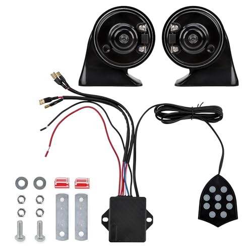 Haut-Parleur 12V Puissant pour Remplacer un Klaxon Faible de Voiture