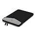 Produktbild DICOTA Code Sleeve 11 (Neoprenhülle für Notebook bis 30 cm)  mit Fach für Zubehör grau/schwarz