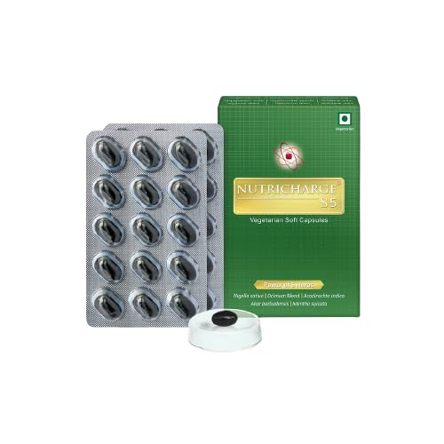 Nutricharge S5 With The Ppower Of 5 Herbs Antioxidant support (Pack Of 1)
