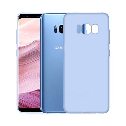 Image of Case Creation Luxurious OG Series for Samsung Galaxy S8 Plus Case Cover,Anti-Dirty Slim Case Frosted Matte Cute Candy TPU Raised Bezel (Splash of Color) Back Cover for Samsung S8 Plus -Light Purple