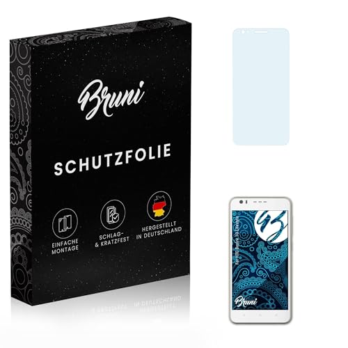 Bruni Schutzfolie kompatibel mit HTC Desire 10 Lifestyle Folie, glasklare Bildschirmschutzfolie (2X)