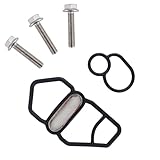 Upper & Lower VTEC Valve Solenoid Gasket Kit Fits for 1992-2000 Honda Civic 1993-1997 Civic del Sol Fits for 1992-2001 Acura Integra 1995-2005 NSX Replace Part 15825-P08-005 36172-P08-015