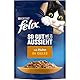 FELIX So gut wie es aussieht Senior Katzenfutter nass in Gelee, mit Huhn, 26er Pack (26 x 85g)