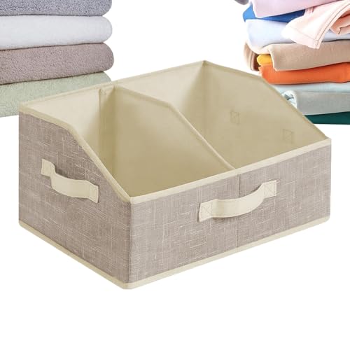 Cestas de tela para almacenamiento premium: organizador impermeable con asas para el hogar 8