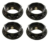 1005-26GB ROTIFORM Black Wheel Center Cap (Set of 4) ST1911-05 1005-40gb