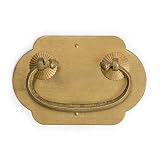 Hardware Philosophy Wealthy Brass Drawer Handle Hardware Pulls - Set of 2