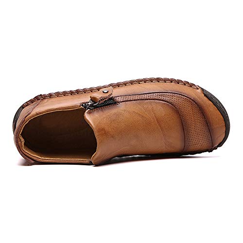 LIEBE721 Scarpe da Uomo in Pelle Autunno con