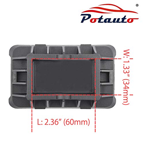 Image of Potauto Upgraded 51717065919 Car Jack Lift Pad Puck Support Compatible with BMW 525i 528i 530i 535i 545i 550i M5 E60 E61 5 Series
