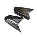 1 Pair Carbon Fiber Color Rearview Mirror Cover Caps Turn Signal housing Trim Decoration with Turn Signal Cutouts For Lexus IS IS250 IS350 2006 2007 2008 2009 2010 2011 2012 (Not Replacement)