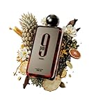Afnan 9 PM Rebel Eau de Parfum Spray for Unisex, 3.4 Ounce