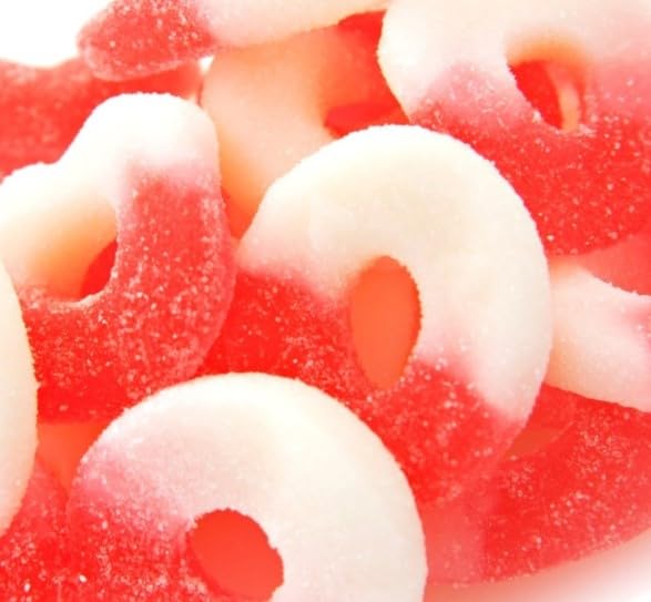 Miniatura 2 de SweetGlob Anillos de goma (sandía, 2 libras)