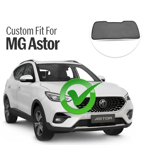 Image of Autofact Dicky Curtain for Maruti Astor | Custom Fit Rear Windshield Sunshade | UV & Heat Protection | Foldable Mesh | Privacy & Cooling Car Accessory