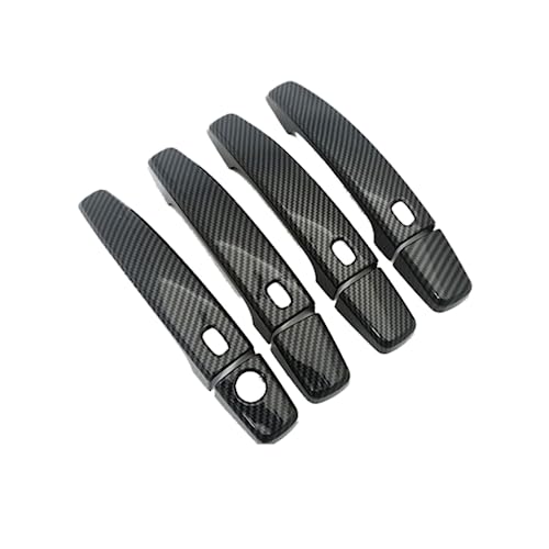 Couverture de poignée en fibre de carbone pour Chevrolet Malibu 2013-2015 protection élégante