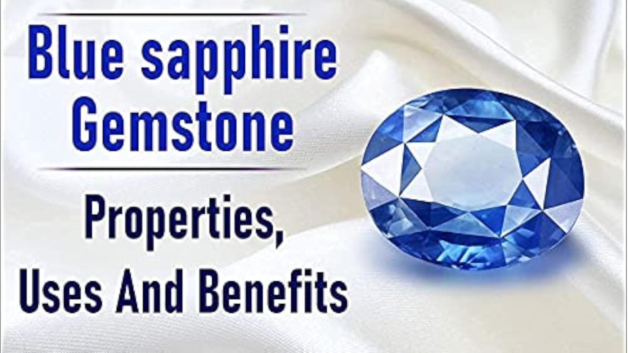 Ceylon Blue Sapphire Lab-Certified Unheated Gemstone