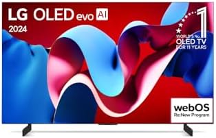 Smart TV 4K 42" LG OLED evo Gaming TV OLED42C4 Processador α9 Ger...