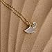 Sonateomber Gold Leaf Pendant Necklaces for Women Simple Dainty Cute Rhinestone CZ Ginkgo Leaves Dangle Drop Y Necklace Chain Prom Wedding Bridal Fashion Jewelry Gifts