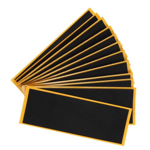 SOIMISS 12 Piezas Cinta Antideslizante de Espuma para Monopatines de Dedos Accesorios Prácticos y Duraderos para Mini Skateboards