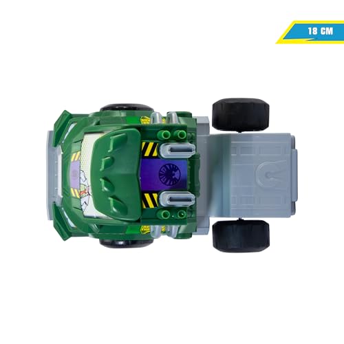 Jada RC HULK SMASH 1:24 remote control vehicle, Green, Purple, 28 x 15.5 x 18 cm - Image 3