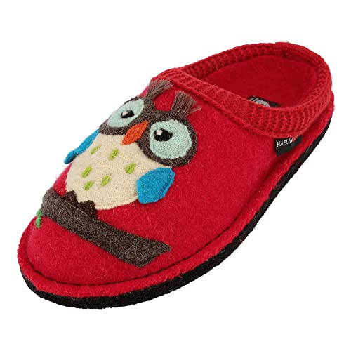 Image of HAFLINGER AR Olivia motif Wool Slipper Mule