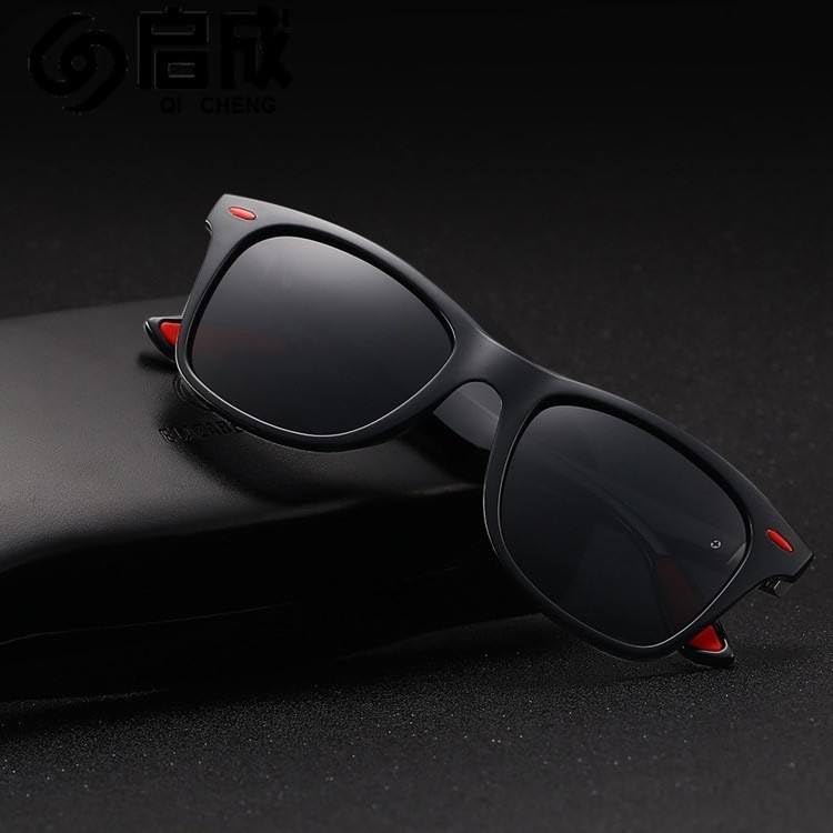 Image of Black Retro Square Sunglasses /Goggles For Men's -UV Protected-Pack of 1
