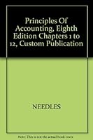 Principles Of Accounting, Eighth Edition Chapters 1 to 12, Custom Publication 0618166777 Book Cover