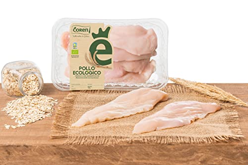 [Dto. caducidad próxima] Coren Filete de Pechuga de Pollo Ecológico Bio, Bandeja 450g