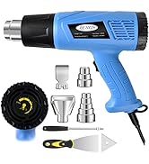 Pistola Termica 2000W Pistola Aria Calda 2000W Professionale - 2 Temperature Fino A 600°C Con Kit Accessori Completo Pistola A Caldo - Foto 11