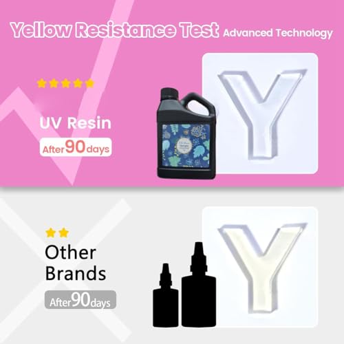 Résine UV 500g transparente à durcissement rapide pour création - 4