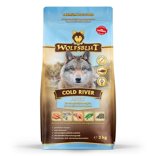 Wolfsblut Hund Adult | Trockenfutter | Multi Bundle | Mix Paket | Sparpaket | 2 x 2 kg | Verschiedene Sorten (2 x 2 KG, 1x Alaska Salmon, 1x Cold River)