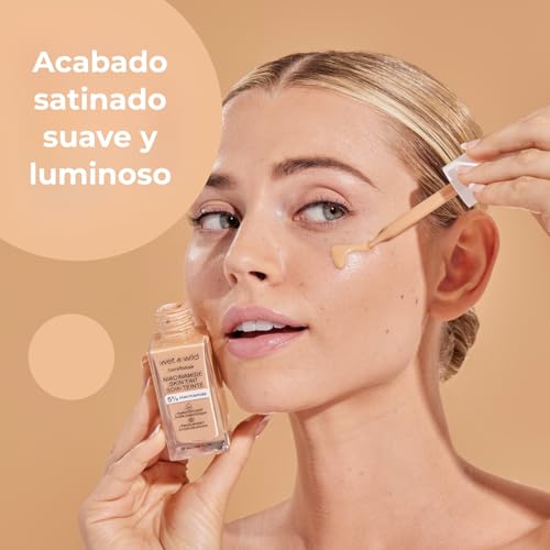 Image of wet n wild Bare Focus Skin Tint, 5% Niacinamide Enriched, Buildable Sheer Lightweight Coverage, Natural Radiant Finish, Hyaluronic & Vitamin Hydration Boost, Cruelty-Free & Vegan - Fair Beige